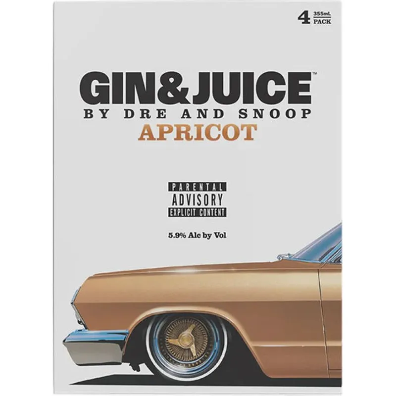 Gin & Juice Apricot By Dr. Dre & Snoop Dogg view 1