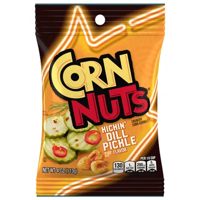 Corn Nuts Kickin' Dill Pickle 4 oz Bag