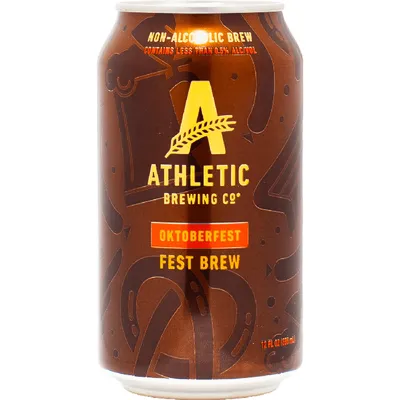 Athletic Brewing Company Oktoberfest Non-Alcoholic 6-pack 72oz cans