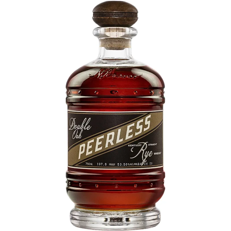 Peerless Double Oak Rye Whiskey view 1