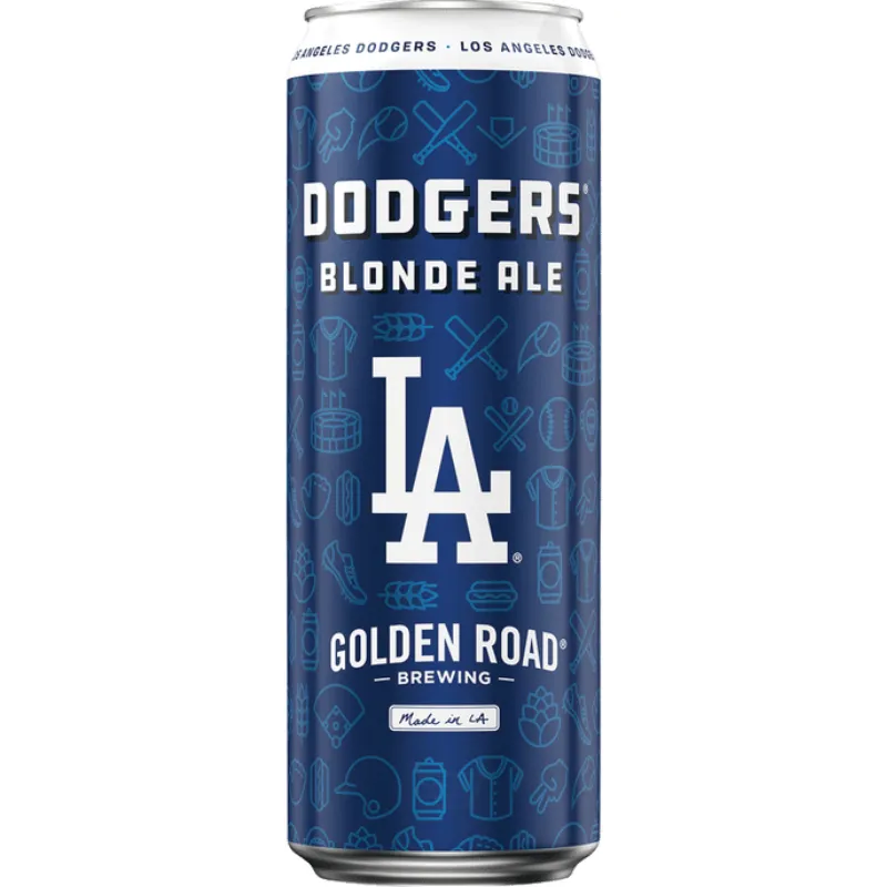 Golden Road Brewing Dodgers Blonde Ale view 1
