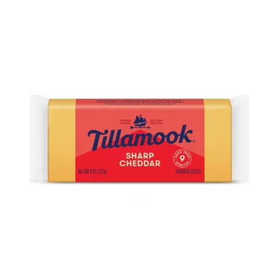Tillamook Sharp Cheddar Cheese 8 oz