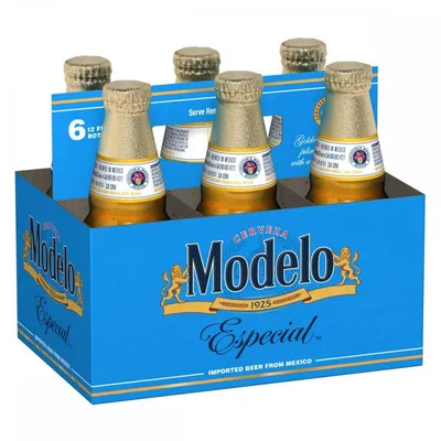 Modelo Especial 6 Pack 12 oz Bottles