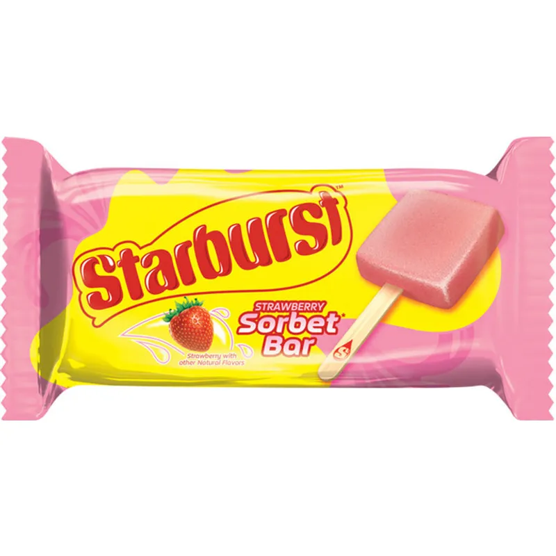Starburst Strawberry Sorbet Bar view 1