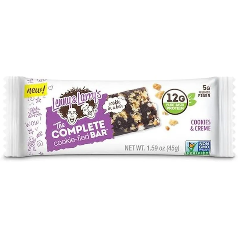 Lenny & Larry's The Complete Cookie-Fied Bar Cookies & Creme view 1