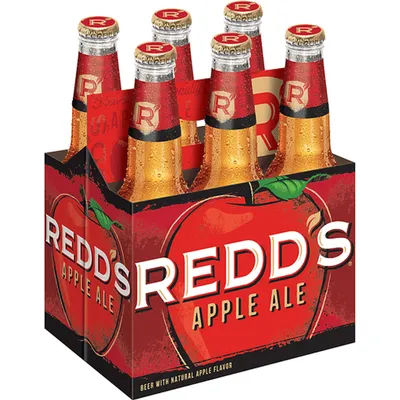 Redd's Apple Ale 6 Pack 12 oz Bottles