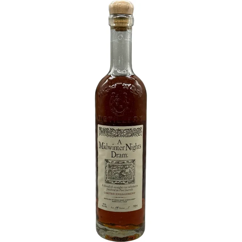 High West A Midwinter Nights Dram Blended Rye Whiskey view 1