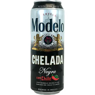 Modelo Chelada Negra Con Chile