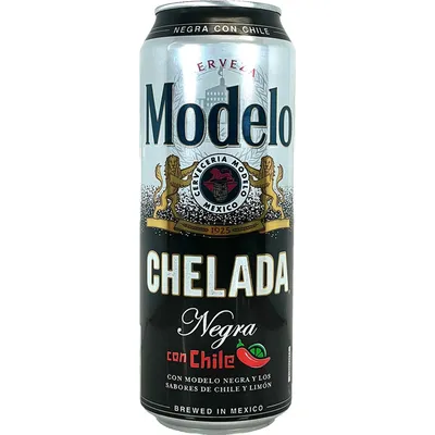 Modelo Chelada Negra Con Chile 24oz Can
