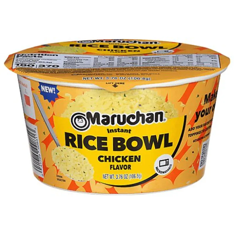 Maruchan Chicken Flavor Instant Rice Bowl view 1