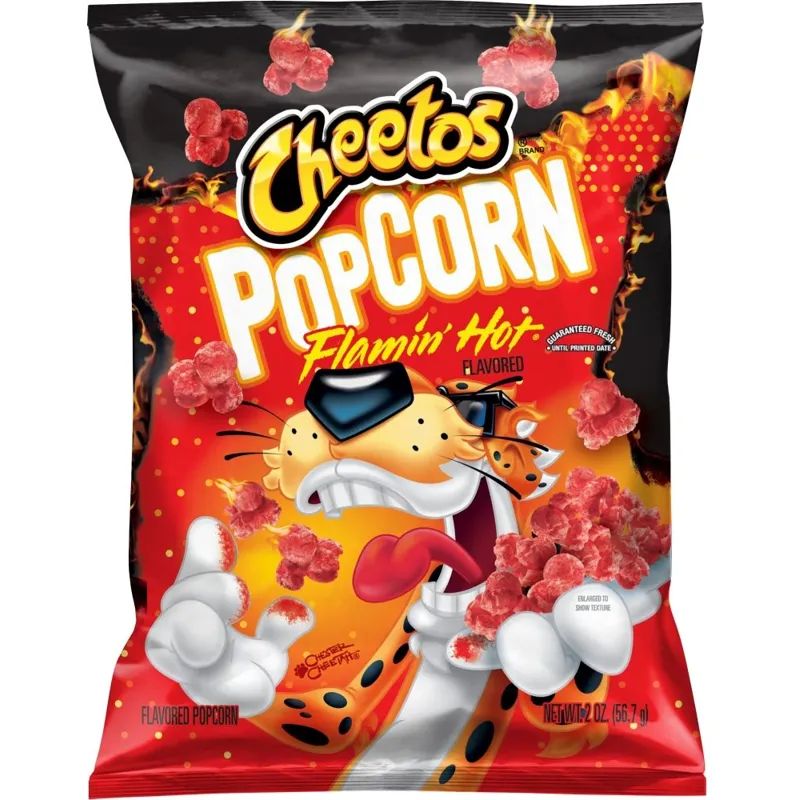 Cheetos Flamin' Hot Flavored Popcorn view 1