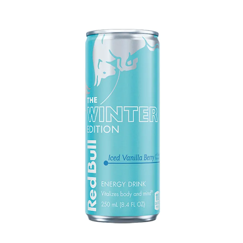 Red Bull Energy Drink Winter Edition Iced Vanilla Berry view 1