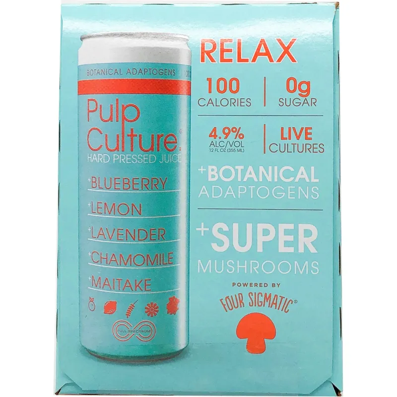 Pulp Culture Pop Relax Hard Juice view 1