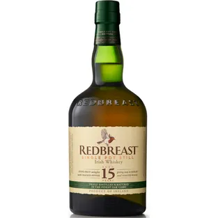 Redbreast Pure Pot Still Single Malt Irish Whiskey 15 Year