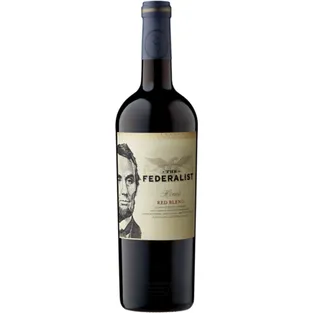 The Federalist Honest Mendocino County Napa Valley Sonoma County Red Wine Blend