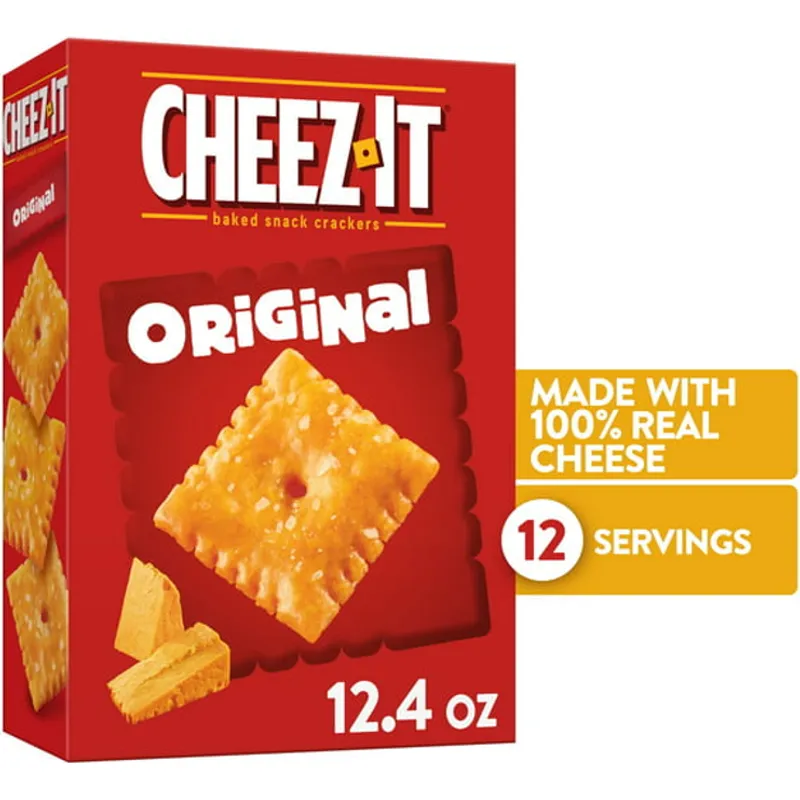 Cheez-It Baked Snack Crackers Original Box view 1
