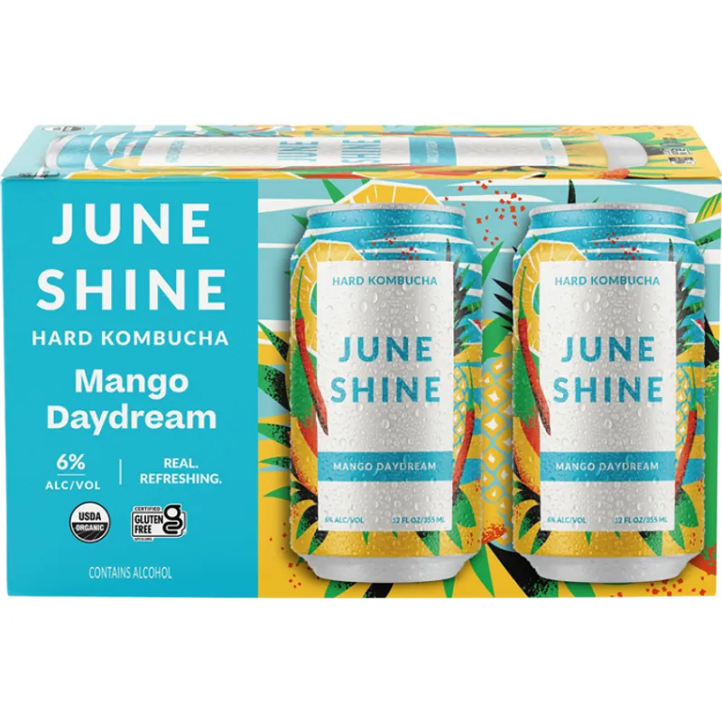 June Shine Mango Daydeam Hard Kombucha view 1