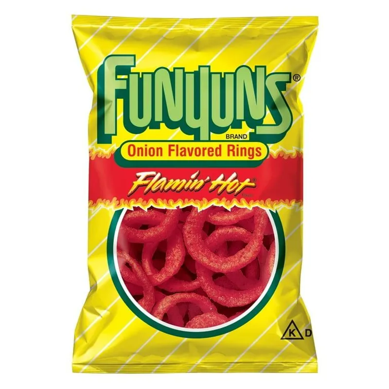 Funyuns Flamin' Hot Onion Flavored Rings view 1