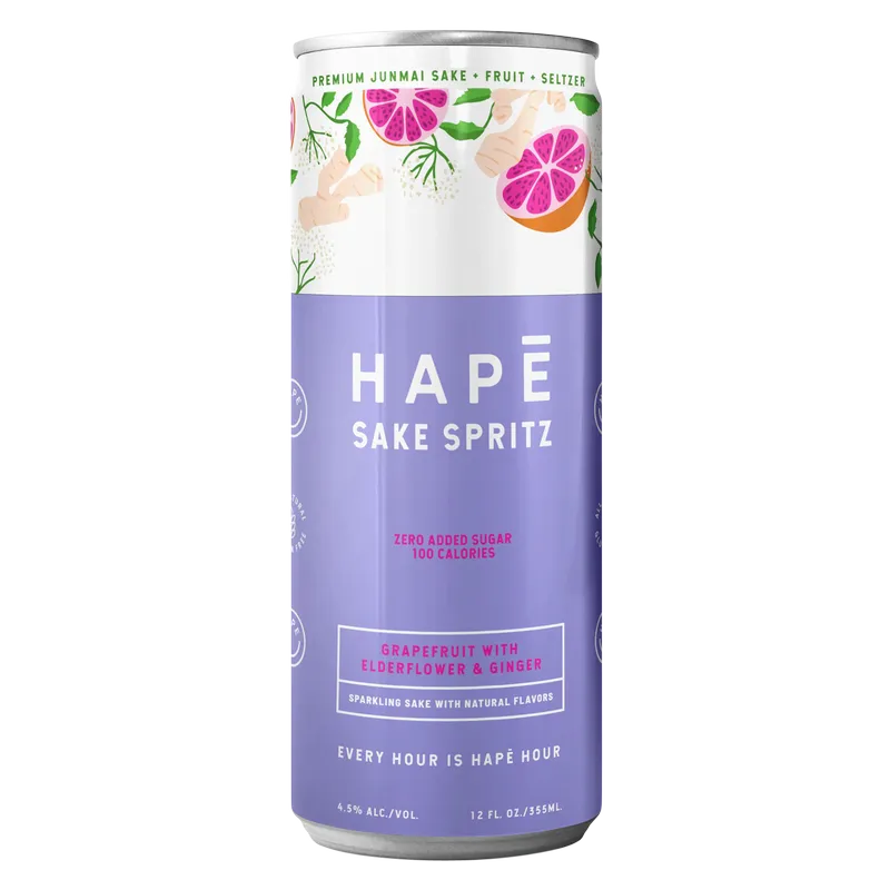 Hape Sake Spritz Grapefruit view 1