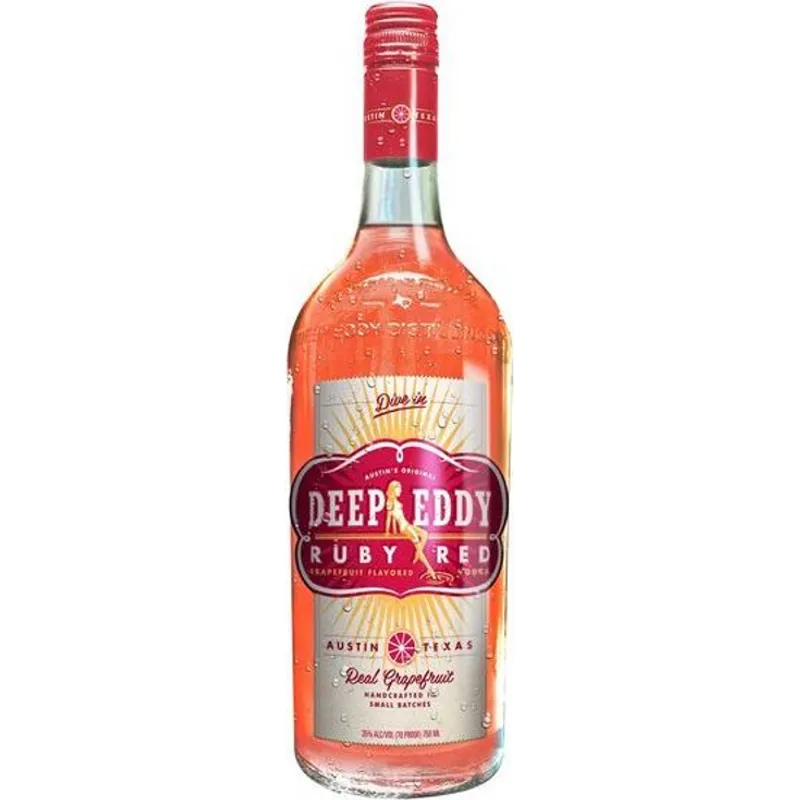 Deep Eddy Ruby Red Vodka view 1