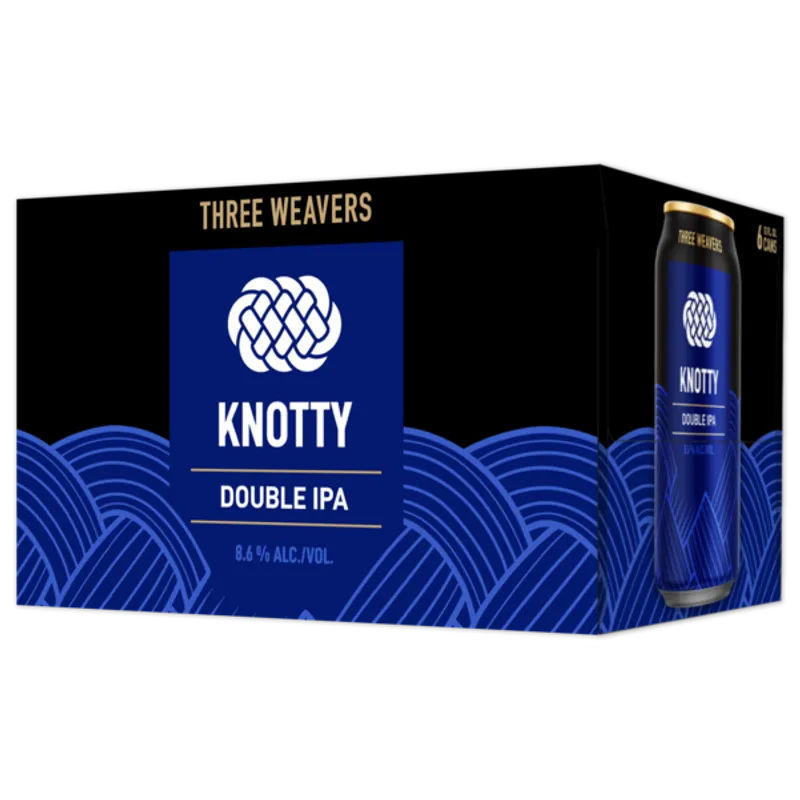 Three Weavers Knotty Double IPA view 1