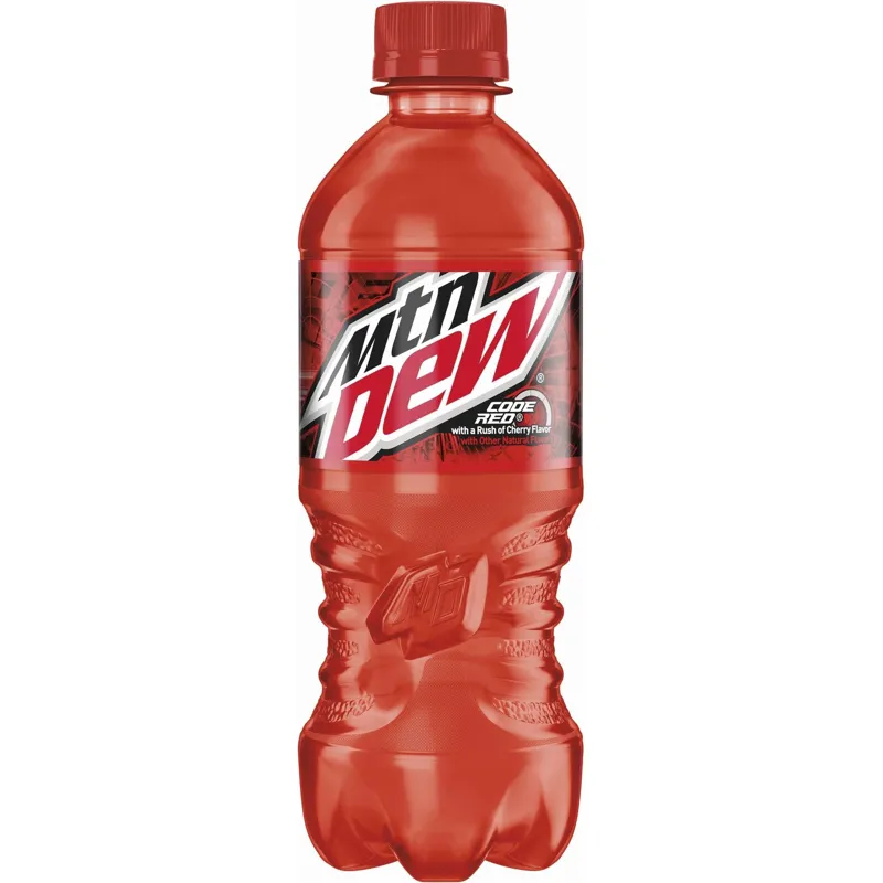 Mountain Dew Code Red Cherry Soda view 1