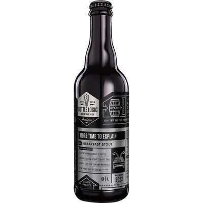 Bottle Logic More Time To Explain Stout 500mL
