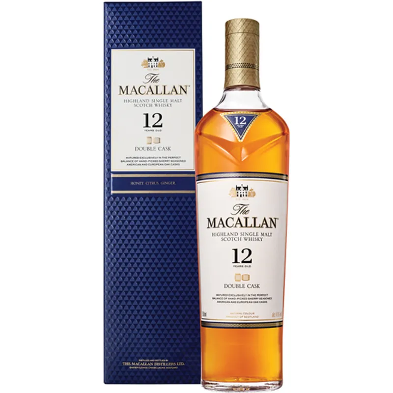 The Macallan Double Cask Highland Single Malt Scotch Whisky 12 Year view 1