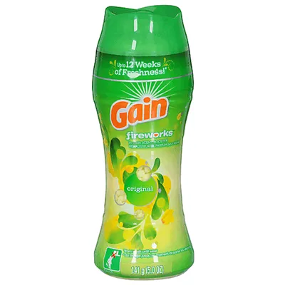 Gain Fireworks In-Wash Scent Booster Beads Original Scent 5 oz Bottle