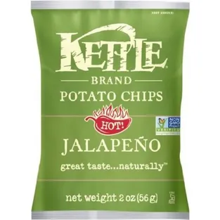 Lays Kettle Cooked Jalapeno Flavored Chips