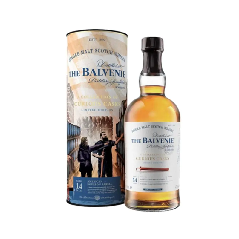 The Balvenie 14 Year Old Curious Casks American Bourbon Barrel view 1