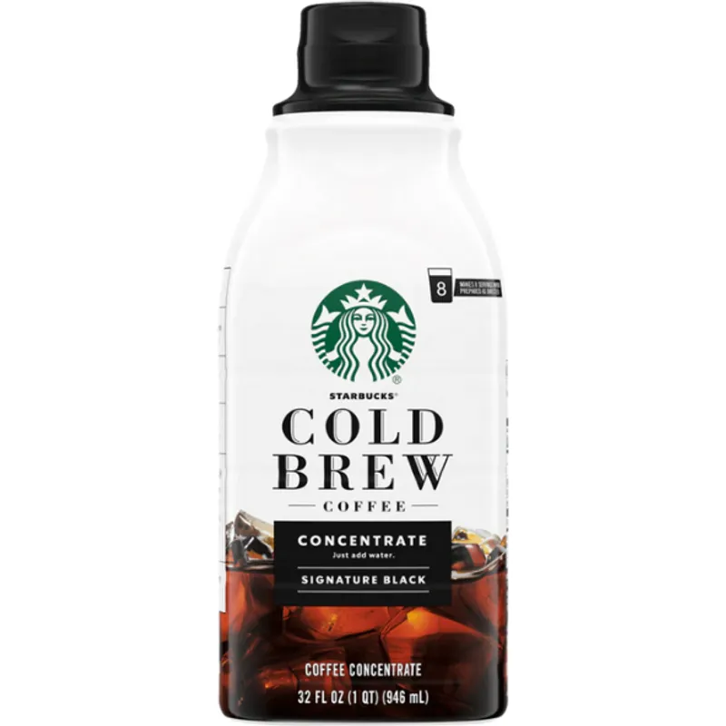 Starbucks Signature Black Cold Brew Coffee view 1