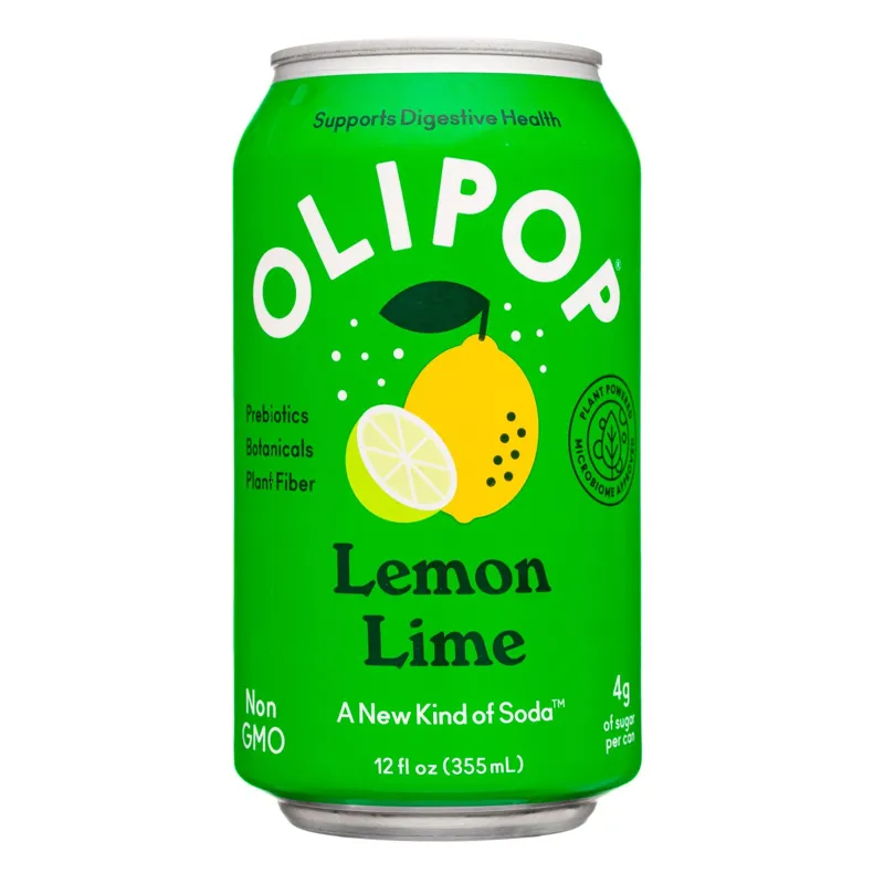 OLIPOP Lemon Lime Soda view 1