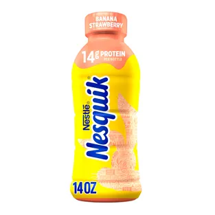 Nesquik Banana Strawberry Low Fat Milk