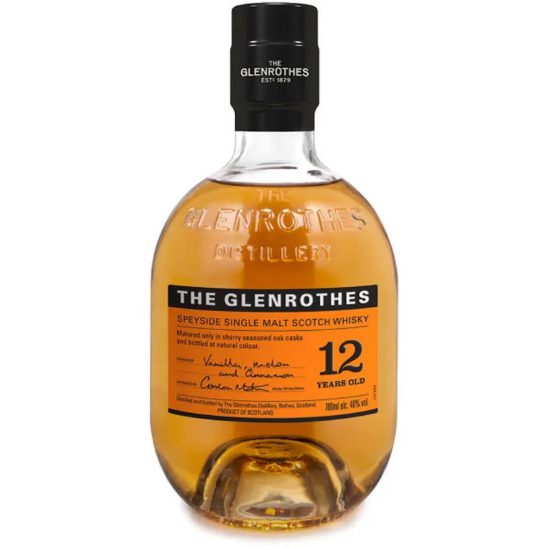 The Glenrothes 12 Year Old Single Malt Scotch Whisky view 1
