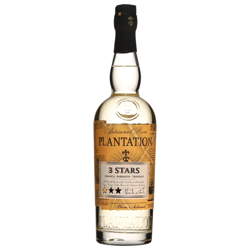 Plantation 3 Stars White Rum view 1