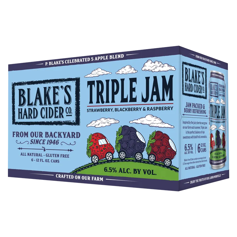 Blake's Hard Cider Co. Triple Jam view 1