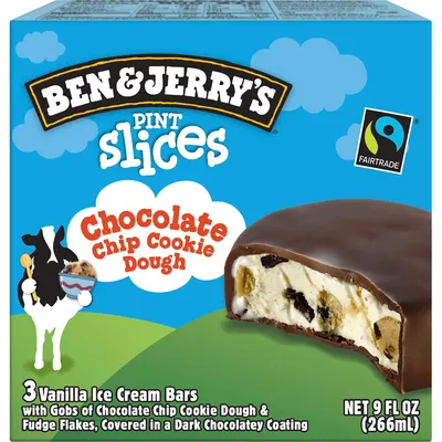 Ben & Jerry's Pint Slices 9oz Carton