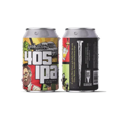 Absolution Brewing Co. 405 IPA 4 Pack 16oz cans