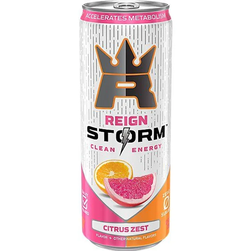 Reign Storm Citrus Zest Energy Drink view 1