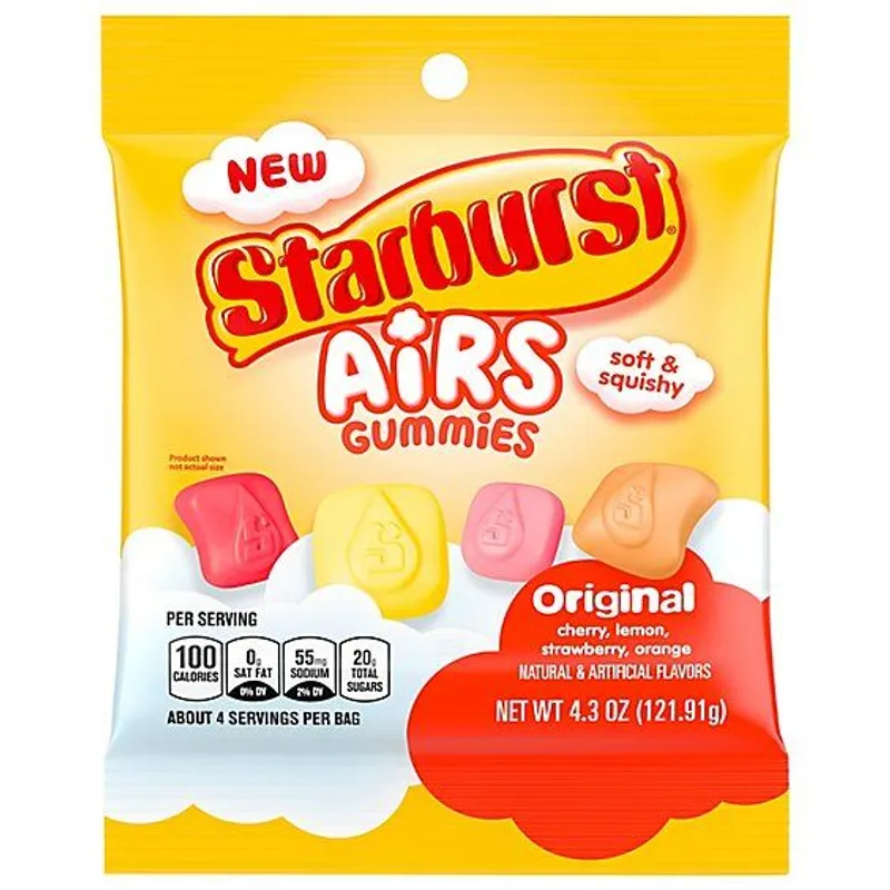 Starburst Airs Gummies Original view 1