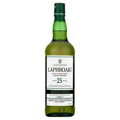 Laphroaig 25 Year Cask Strength Single Malt Scotch Whisky 750ml