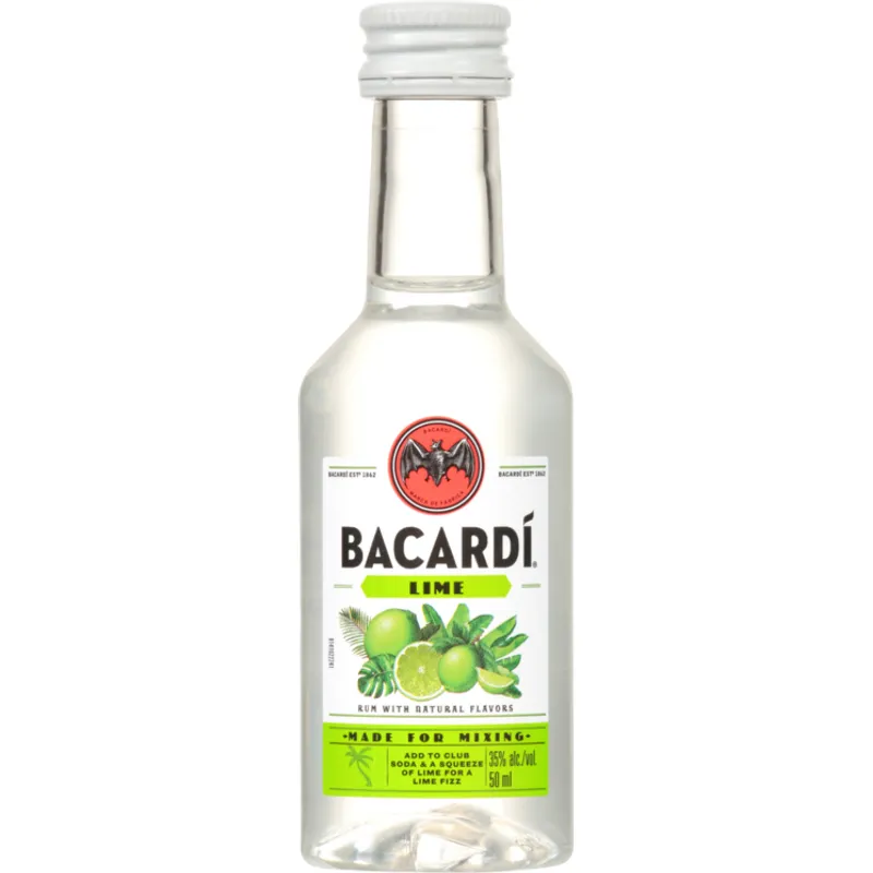 Bacardi Lime Rum view 1