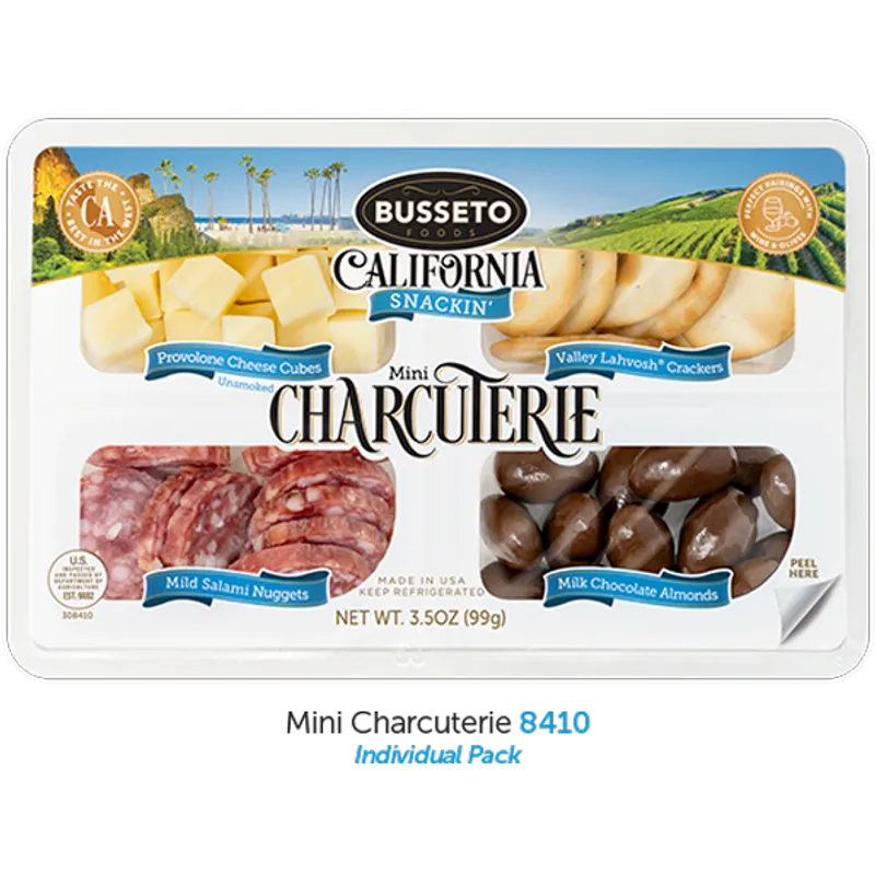 Busseto Foods California Snackin' Mini Charcuterie view 1