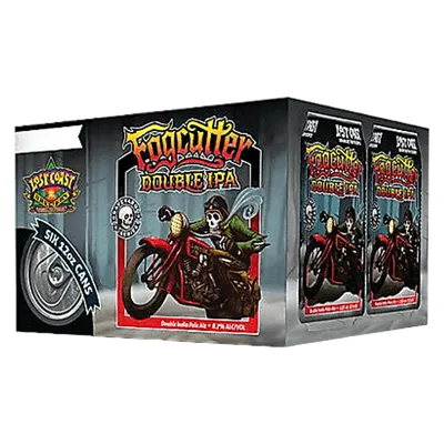 Lost Coast "Fogcutter" Double IPA 6 Pack 12oz Cans