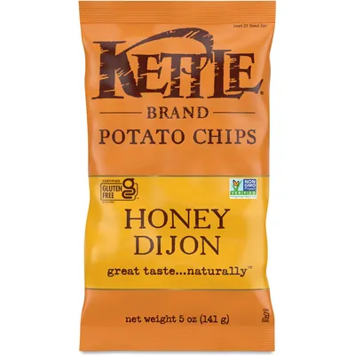 Kettle Honey Dijon Potato Chips 5oz Bag