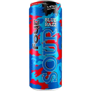 Four Loko Blue Razz Malt Liquor Beer