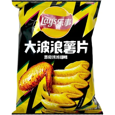 Lays Potato Chips Roasted Chicken Wing Flavor China