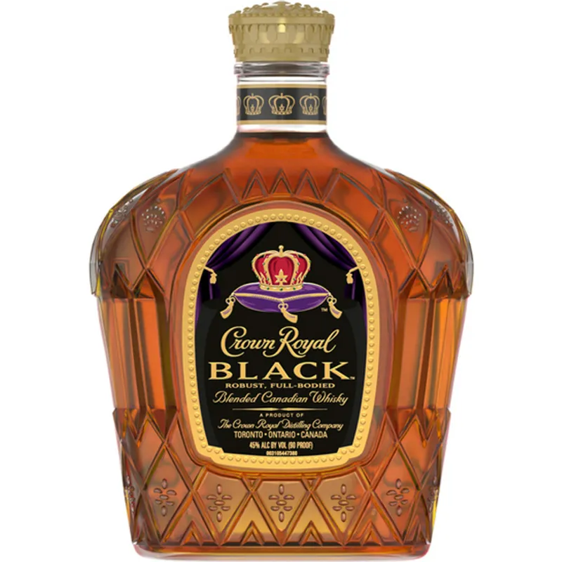 Crown Royal Black Blended Canadian Whisky view 1