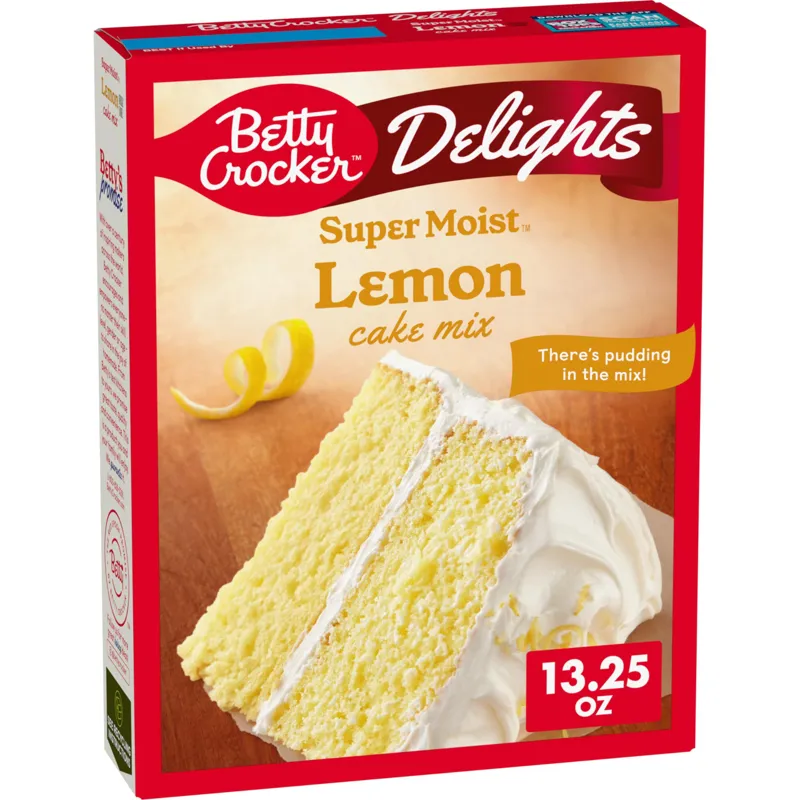 Betty Crocker Delights Super Moist Lemon Cake Mix view 1